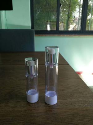 China 30ml 50ml  Plastic cosmetic Airless Bottle face cream airless pump bottle for sale