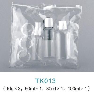 China 30ML 50ML 100ML wholesale Portable Refillable Outdoor Travel Kit  Squeeze Shampoo Cosmetic Travel Bottle with PVC Bag for sale