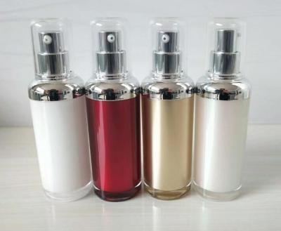 China wholesale luxury cosmetic packaging 30ml empty acrylic bottle for sale