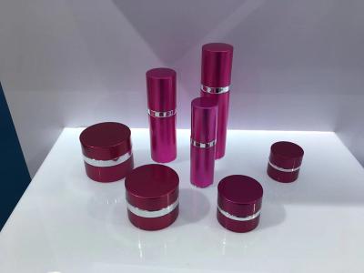 China Aluminum cream jars 7g 15g 20g 30g 50g and 60g empty cosmetic jars cosmetics cream bottles and jars for sale