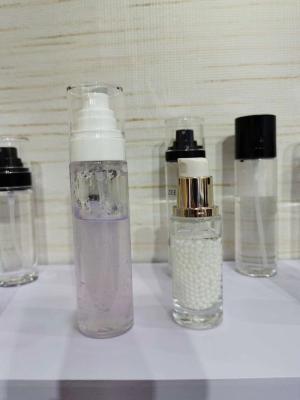 China frosted 50ml 100ml Wholesale Various Capacity Acrylic Airless Pump Skincare Cosmetic Bottles for sale