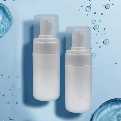 China 3.33oz  100ml plastic pearl white foam bottle pump for sale