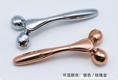 China silver and rose gold 3D roller face-lifting instrument for sale