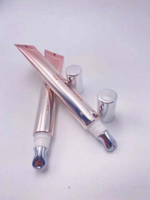 China empty eye cream cosmetic aluminum laminated tubes with applicator for sale