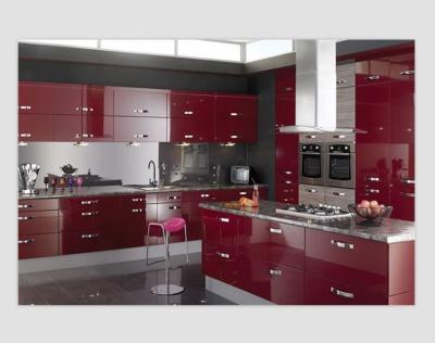 China Modern Modern Red Lacquer High Gloss Sideboards for sale