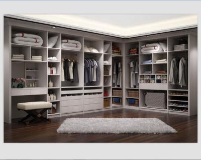 China (Size)Adjustable Modern Custom Bedroom Wardrobe Walk In Closet for sale