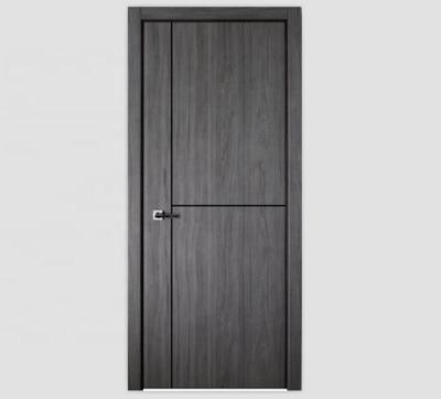 China Modern Interior Sound Insulation Melamine Wooden Doors With Frame for sale