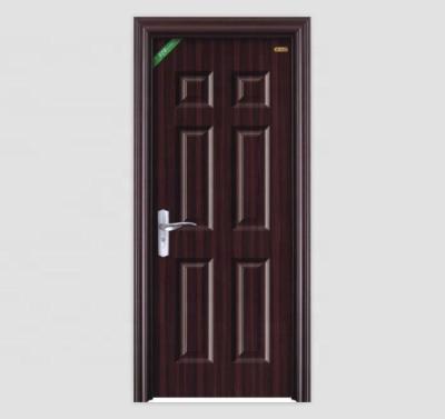 China Pre Hung MDF PVC Door Panels With Frame for sale