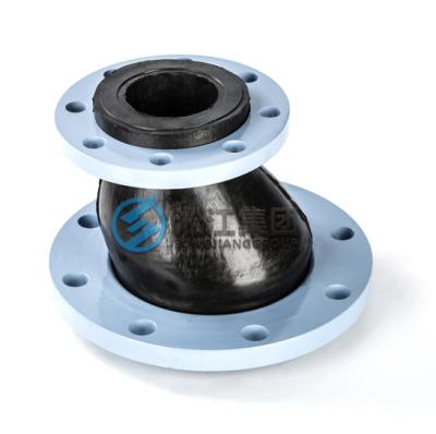 China NR Songjiang DN150-80 NR Rubber Joint Flange Ptfe Expansion Joint Ball Type Flexible Joint for sale