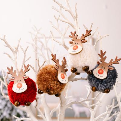 China Christamas Home Decoration Christmas Ornaments Red Elk Christmas Tree DIY 2024 New Year Party Gifts Navidad Home Decor Pendant Noel Supply Navidad Home Decor for sale