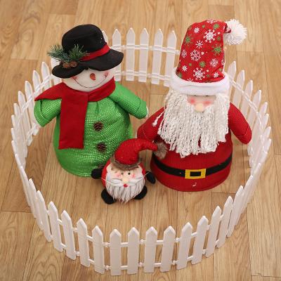 China 2023 Christamas Garden Home Decoration Christmas Tree Fence Fence Guardrail Surround Fence Christmas Tree Decorative for sale