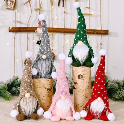 China Christamas 2023 Home Decoration Gnome Christmas Decorations Faceless Doll Merry Christmas Decorations For Home Ornament Happy New Year 2023 Scallop Garland for sale