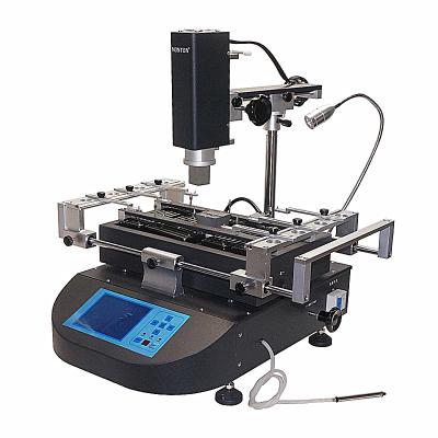 China Hot sale 220V 110V machine repair shops ht bga chip repair machine honton r490 bga rework station with nozzles, pcb jig for sale