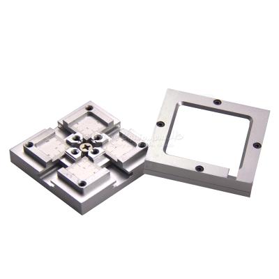 China Brand New BGA Machine Repair Shops LY-80H BGA Rework Kits Reference 80x80mm Stencils Mounting Flange Reballing Jig for sale