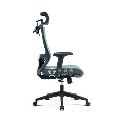 China (Size) Executive Office Adjustable Chair With Lumbar Support Arms Judge Rolling Task Chair Executive Swivel Chair for sale