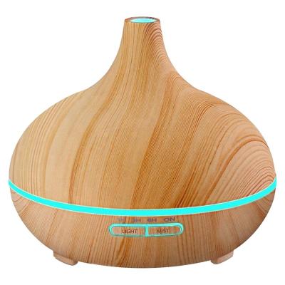 China Home 300ml Grain Household Aromatherapy Wooden Essential Oil Diffuser Portable Ultrasonic Air Humidifiers for sale