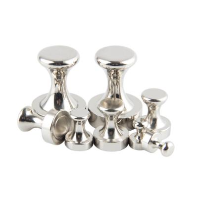 China OEM 12*16 mm Neodymium Magnetic Coat Hooks Knobs Neodymium Storage Holder Hook Hanger Fridge Magnetic Hook Custom allowed for sale