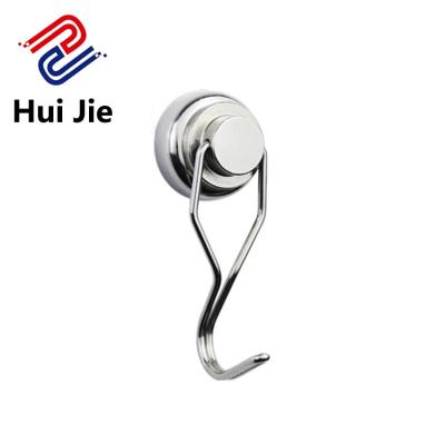 China Industrial Magnet OEM Wholesale Professional Manufacturer Supplier Neodymium Magnet Pot Magnets Super Powerful Magnetic Hook for sale