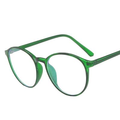 China Prevent myopia jelly color olive flat lens tr90 show shapes high quality optical frames for sale