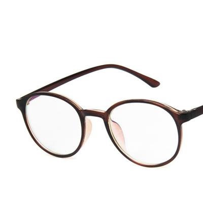 China Optical glasses 2423 multicolor solid unisex light frame optical thin glasses for sale