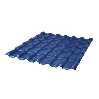 China Contemporary factory wholesale plastic sheet upvc roof tile heat insulation pvc covering roof tile for sale