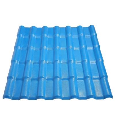 China Mexico Contemporary Roofing Tiles Corrugated Plastic Spanish Roofing Sheets 4 Layers Roof Tile PVC for sale