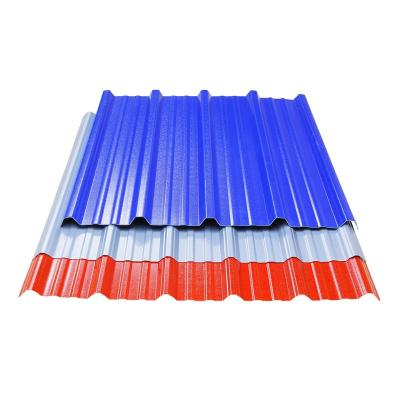 China Contemporary High Quality Fire Retardant Easy Install To Ripple PVC Roof Tile Plastic Roof Tiles Lightweight Roof Sheet Tile for sale