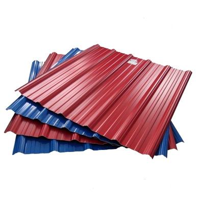 China Contemporary Long Span Corrugated Pvc Roofing Sheet ASA Pvc Trapezoid Anti - Corrosion Roof Tiles for sale