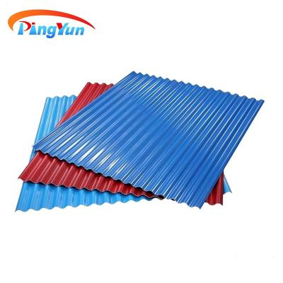 China Uganda traditional good price wave proof upvc sound proof plastic roof sheets roof sheet for sale