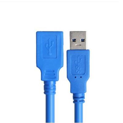 China Video Game Player Data Transmission USB 3.0 Extension Cable USB Cable Blue Male A To A M Female F Extender Cord for sale