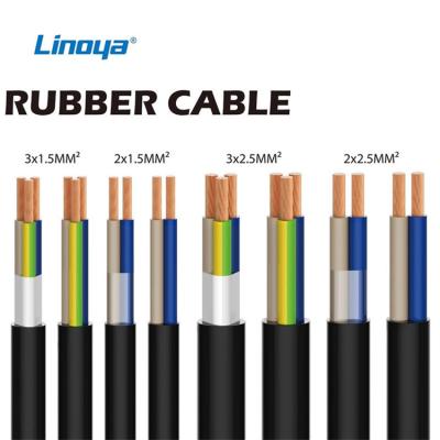 China General Purpose Use For Linya Low Smoke Free Frie Fixed Wiring Halogen Insulated 1.5 Mm 2 4 6 8 Core Flexible PVC Cable for sale