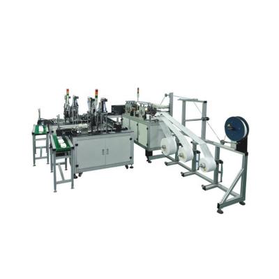 China High Stability Automotive Non Woven Fabric Fabric Hideout 3 Layer Mask Machine Production Line for sale