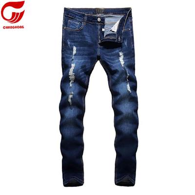 China Breathable Men Ripped Skinny Jeans Wholesale Jeans Denim USA for sale