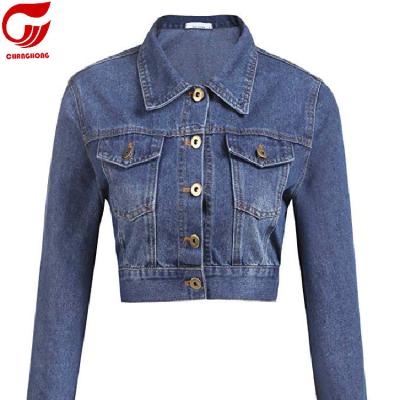 China Wholesale Viable Denim Jacket Winter Flight Jacket For Woman for sale