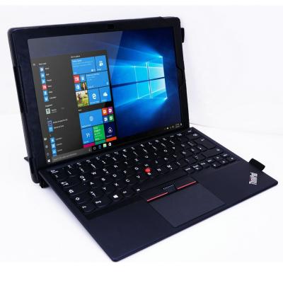 China TPU Ultra Slim Hybrid Leather Cover PU Case Tablet Bag For Lenovo Thinkpad X 1 for sale