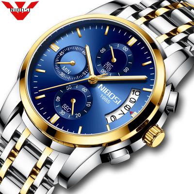 China NIBOSI 2020Watch Top Brand Automatic Date Luxury Male Quartz Watches Men Sport Watch Waterproof Relogio Masculino Clock for sale