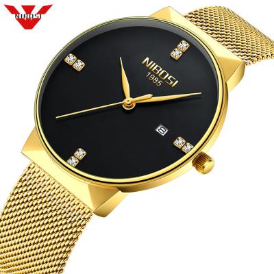 China Elegance Date Fashion Simple Fashion Automatic Logo Ultra Thin Thin Casual Quartz Original Watch for sale