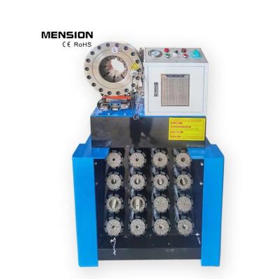 China Pipe Crimping QCT Factory Tube Stamper MS-E130-I CNC Concrete Hydraulic Pipe Crimping Machine with good price for sale for sale