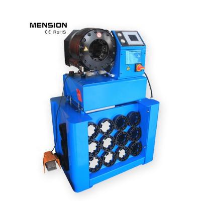 China Hose crimp freight enclosed finn power cable hose pressing hydraulic hose crimping machine MS-NC130 with good price for sale for sale