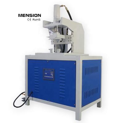 China Tube Pipe Puncher Double Heads Tube Square Hole Punching Machines With Large Hydraulic Power CNC Semi-auto Manual Press Pipe for sale