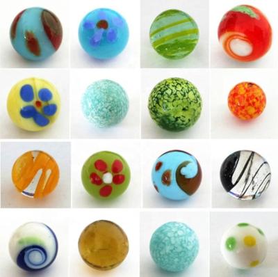 China Toys 16mm Toy Glass Marble assorted colorful round for sale