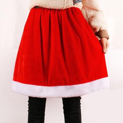 China Popular Christmas Gift Hot Sale Christmas Clothes Santa Claus Apparel Party Costume Dress for sale