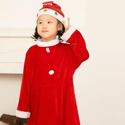 China New Women's Santa Claus Clothes Children's Dress Party Clothes Christmas Gift 2022 Popular Christmas Costumes for sale