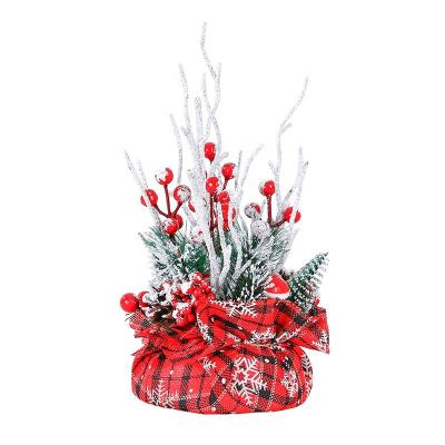 China Chirstmas Decor 2022 New Design Mini Xmas Tree Tabletop Tree For Christmas Decoration for sale