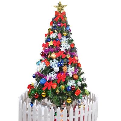 China Wholesale Luxury Christamas Decoration Christmas Tree Set 1.8m Crypto Christmas Tree For Home Decoration for sale