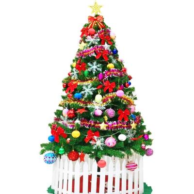 China Luxury Christamas Decoration 2.1m Large Christmas Tree Christmas Decoration Supplies Decorative Tree DIY Pendant for sale