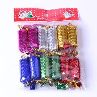 China 1pack/12pcs Simple Christmas Accessories Candy Christmas Decorations DIY Small Accessory Pack for sale