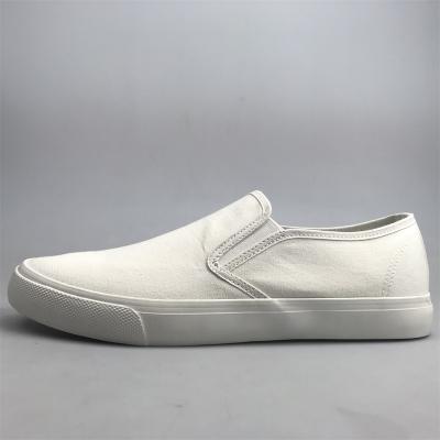 China Fashion \ comfortable popular comfortable white rubber canvas shoes \ durable \ breathable \ lighted men and women for sale