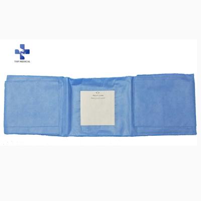 China Disposable Sterile Individually Wrapped Ophthalmic Drapes Disposable Surgical Eye Sheet for sale