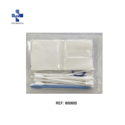 China Disposable Disposable Cotton Swab Dressing Change Surgical Medical Kit for sale